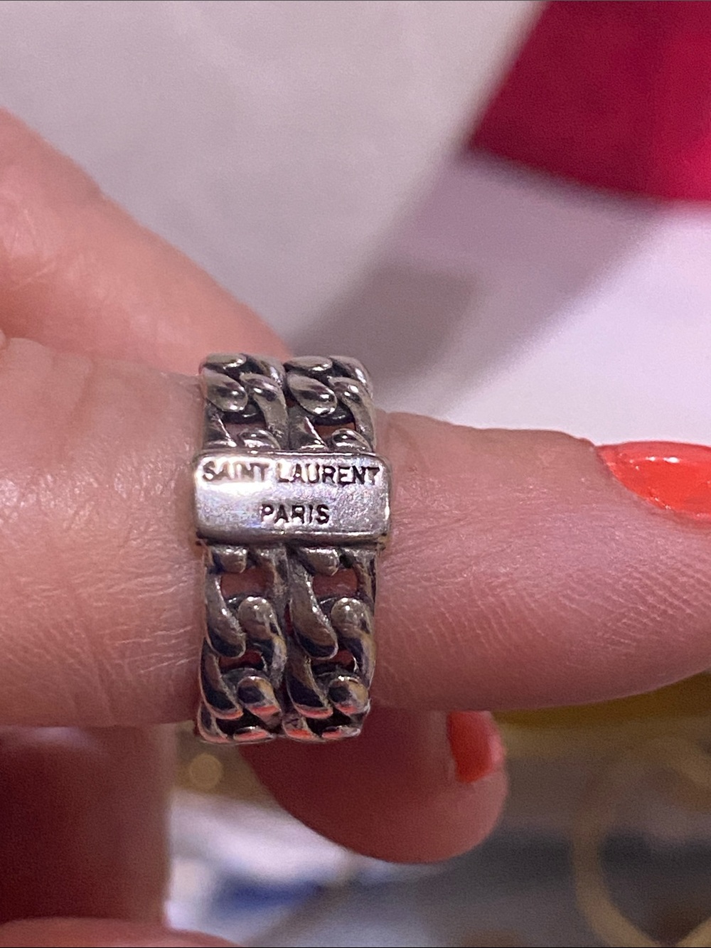 Saint Laurent Paris Ring